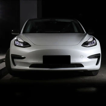 For Tesla Model 3 Headlight Protective Frames 2Pcs Accessories ABS Replacement Carbon Fiber Black Parts Useful
For Tesla Model 3 Headlight Protective Frames 2Pcs Accessories ABS Replacement Carbon Fiber Black Parts Useful