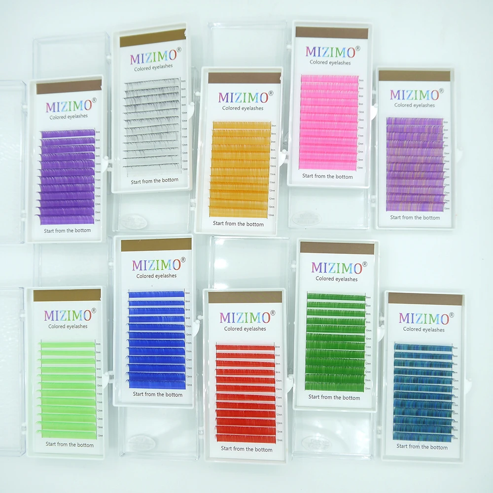 A Variety Of Color Mixed Length (8-13mm) Grafted False Eyelashes C/D0.07mm/0.10mm Natural Extension Soft Makeup
A Variety Of Color Mixed Length (8-13mm) Grafted False Eyelashes C/D0.07mm/0.10mm Natural Extension Soft Makeup