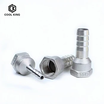 Stainless Steel Female BSP 1/2" Thread Pipe Fitting Barb Hose Tail Connector 8mm to 20mm Tools Accessory
Stainless Steel Female BSP 1/2" Thread Pipe Fitting Barb Hose Tail Connector 8mm to 20mm Tools Accessory