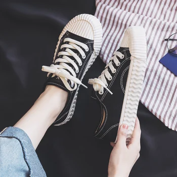 Canvas Shoes Female 2019 New Autumn Biscuit Board Shoes Autumn Shoes Summer Bible White Shoes
Canvas Shoes Female 2019 New Autumn Biscuit Board Shoes Autumn Shoes Summer Bible White Shoes