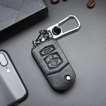 Leather Car Key Cover with Key Holder For Mazda RX8 MX5 323 626 Familia 2 3 5 6 Axela Atenza CX5 CX7 CX9 CX4 CX8 M2 M3 M5 M6 CX3
Leather Car Key Cover with Key Holder For Mazda RX8 MX5 323 626 Familia 2 3 5 6 Axela Atenza CX5 CX7 CX9 CX4 CX8 M2 M3 M5 M6 CX3