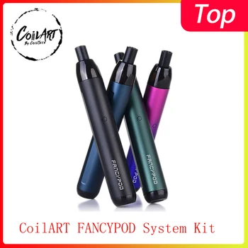 Newest CoilART FANCYPOD System Kit 550mAh built-in battery with 2ml capacity& Side filling pod system kit vs justfog minifit
Newest CoilART FANCYPOD System Kit 550mAh built-in battery with 2ml capacity& Side filling pod system kit vs justfog minifit