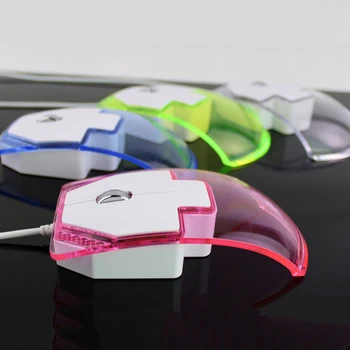 Colorful Luminous Wired Mouse Transparent Optical Mouse for Office Computers Notebooks NC99
Colorful Luminous Wired Mouse Transparent Optical Mouse for Office Computers Notebooks NC99