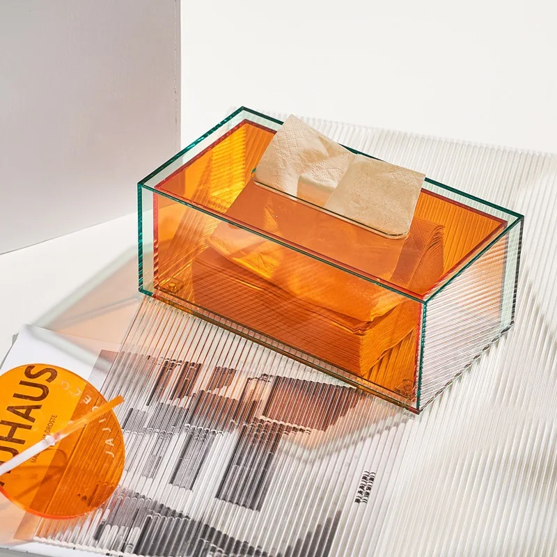 Solid Acrylic Tissue Box Household Table Paper Storage Tray Napkin Paper Cover Rectangle Case Paper Holder Home Organizer ZH268
Solid Acrylic Tissue Box Household Table Paper Storage Tray Napkin Paper Cover Rectangle Case Paper Holder Home Organizer ZH268