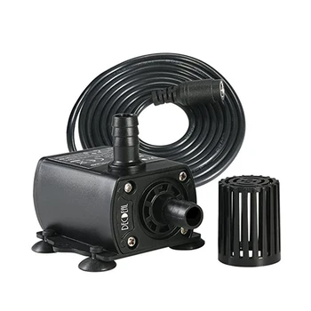 DC 12V Ultra Quiet Submersible Fountain Pool Water Pump With Flow Adjustment Function 10W 400L/H Lift 400cm Pump With Filter
DC 12V Ultra Quiet Submersible Fountain Pool Water Pump With Flow Adjustment Function 10W 400L/H Lift 400cm Pump With Filter