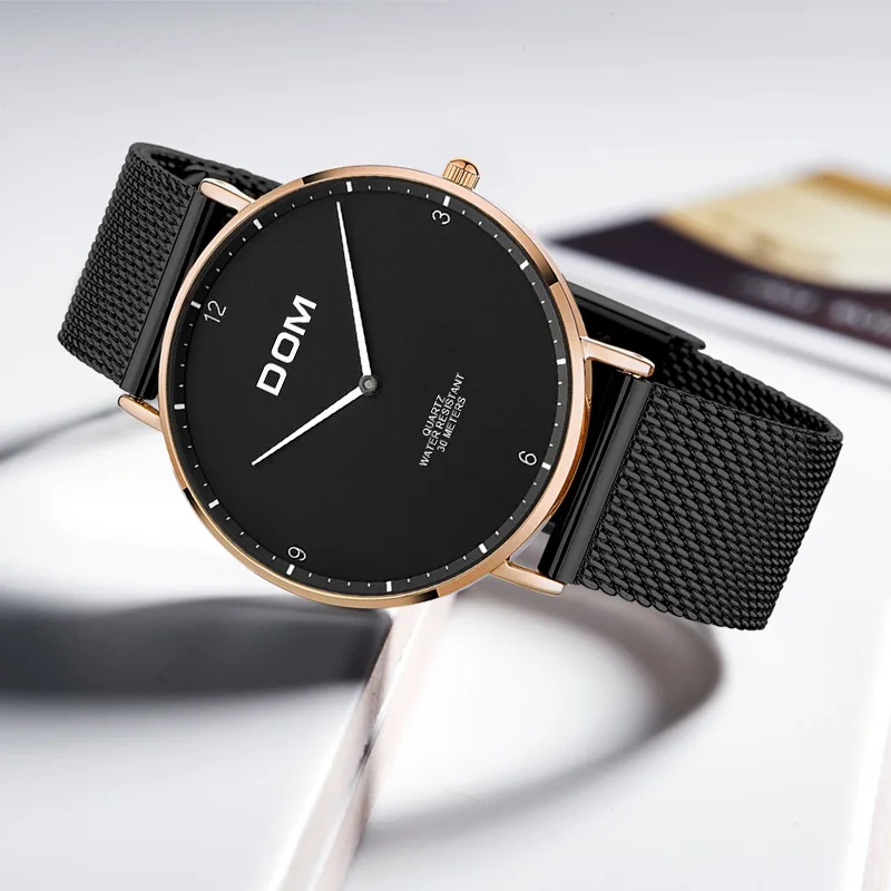 Fashion MEN'S Watch Fashion Mesh Belt Quartz Watch Simple Watrproof Watch Manufacturers Wholesale a Generation of Fat M-36GK-1MS
Fashion MEN'S Watch Fashion Mesh Belt Quartz Watch Simple Watrproof Watch Manufacturers Wholesale a Generation of Fat M-36GK-1MS