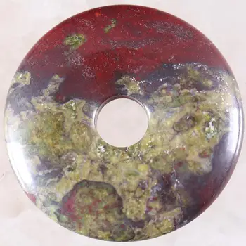 Natural Stone Donut Necklace Pendant 30mm 40mm Round Circle Healing Real Red Dragon Blood Bead for Women Men Jewelry Gift 1Pcs
Natural Stone Donut Necklace Pendant 30mm 40mm Round Circle Healing Real Red Dragon Blood Bead for Women Men Jewelry Gift 1Pcs