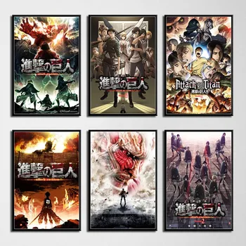 Canvas Print Painting Attack on Titan Japan Anime Movie Wall Art Modular Picture Modern Home Decor Kids Room Nordic Style Poster
Canvas Print Painting Attack on Titan Japan Anime Movie Wall Art Modular Picture Modern Home Decor Kids Room Nordic Style Poster
