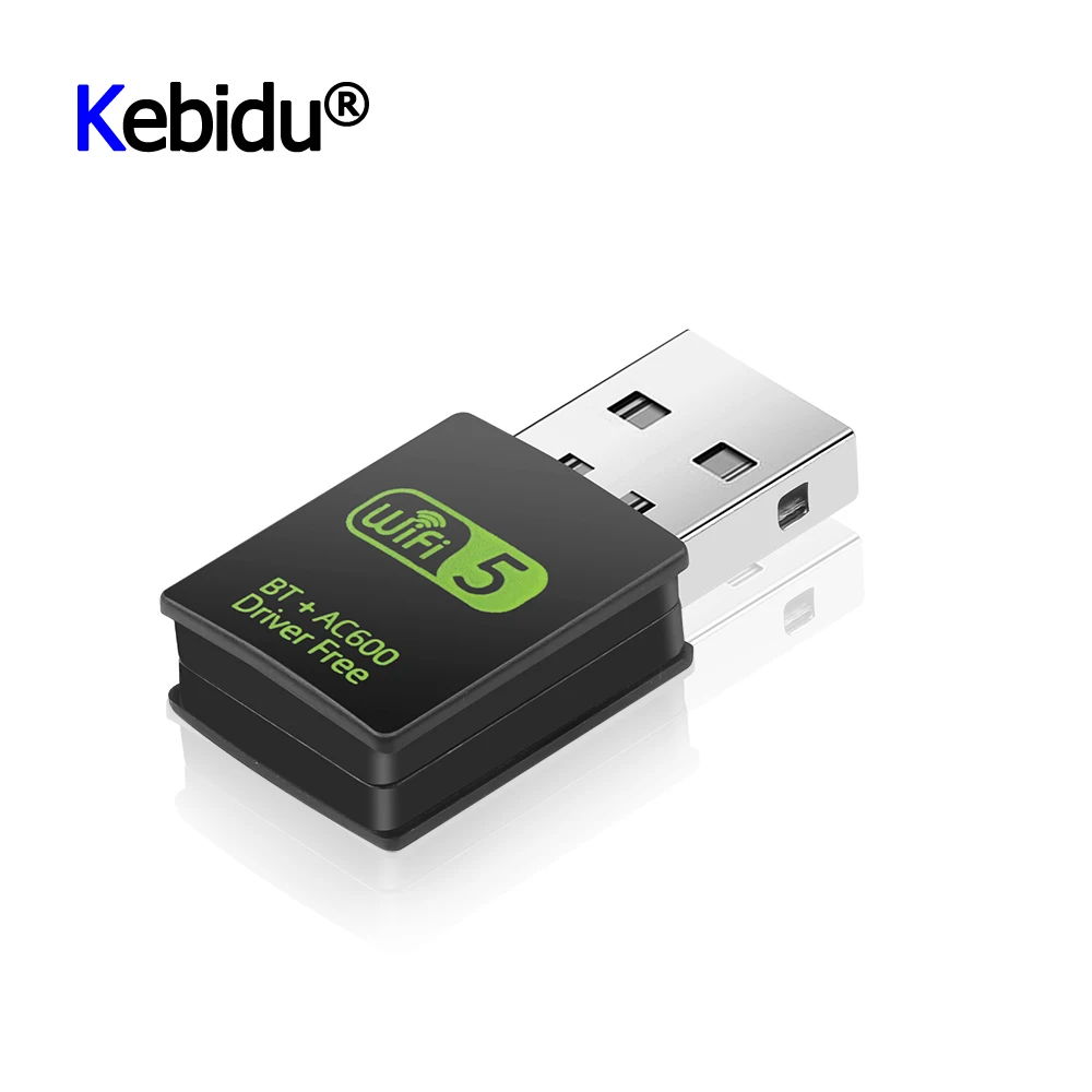 Wireless WiFi Bluetooth 5.0 Adapter 600Mbps WiFi Adapter Receiver 2.4G Bluetooth Network Card 8821CU Transmitter 802.11b/n/g
Wireless WiFi Bluetooth 5.0 Adapter 600Mbps WiFi Adapter Receiver 2.4G Bluetooth Network Card 8821CU Transmitter 802.11b/n/g