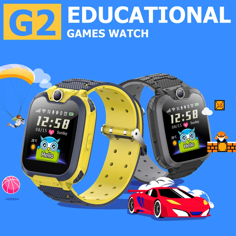 Новинка 2021 Детские умные часы-пазлы для игр в музыке с камерой и калькулятором