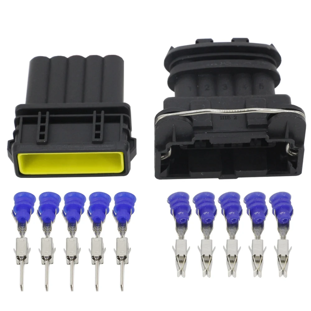 5 Pin DJ7053C-3.5-11/21 Automotive Wire Harness Plug-in Waterproof Connector Containing Terminal
5 Pin DJ7053C-3.5-11/21 Automotive Wire Harness Plug-in Waterproof Connector Containing Terminal