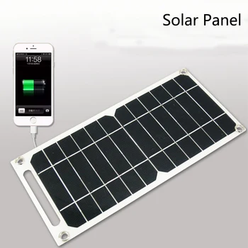 6W 6V Semi-flexible solar panel Flexible USB output for mobile phone USB fan 5V power supply charging products Camping Hiking 
6W 6V Semi-flexible solar panel Flexible USB output for mobile phone USB fan 5V power supply charging products Camping Hiking