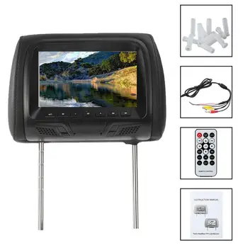 7 Inch Car Seat Back Headrest LCD Display Remote Control MP5 Player Monitor Car Headrest Player Monitor Headrest Player Monitor
7 Inch Car Seat Back Headrest LCD Display Remote Control MP5 Player Monitor Car Headrest Player Monitor Headrest Player Monitor