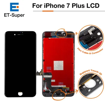 100PCS/LOT Wholesale Price Display For iPhone 7 Plus LCD+Touch Screen Digitizer Assembly Replacement Part AAA+++
100PCS/LOT Wholesale Price Display For iPhone 7 Plus LCD+Touch Screen Digitizer Assembly Replacement Part AAA+++