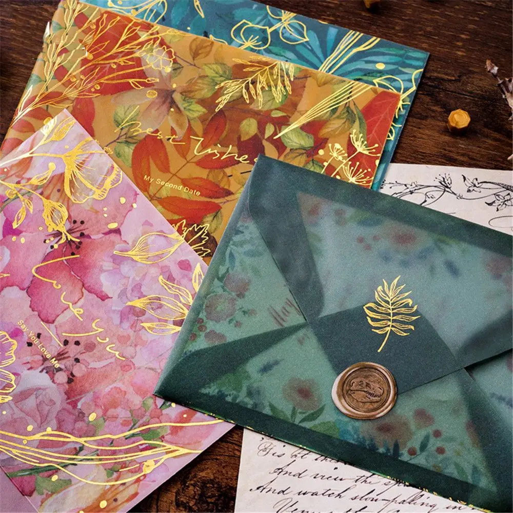 3pcs Paper Envelopes Postcard Wedding Invitation Card Sulfuric Acid Paper Bag Wages Letter Paper Cover Office School Stationery
3pcs Paper Envelopes Postcard Wedding Invitation Card Sulfuric Acid Paper Bag Wages Letter Paper Cover Office School Stationery