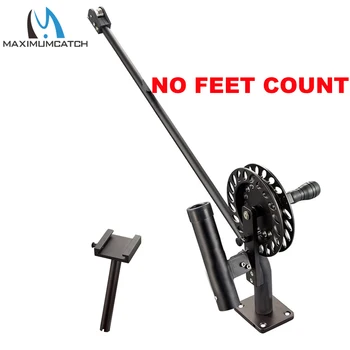 Maximumcatch Fishing Manual Downrigger with Feet Counter CNC Machine Aluminum with Adjustable Drag and Stop Pin Drag Lock
Maximumcatch Fishing Manual Downrigger with Feet Counter CNC Machine Aluminum with Adjustable Drag and Stop Pin Drag Lock