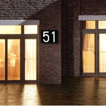 High brightness Solar Sign Number lights 6 LED lighting Wall Door mail box digital plate Lamp Hotel Address House number light
High brightness Solar Sign Number lights 6 LED lighting Wall Door mail box digital plate Lamp Hotel Address House number light
