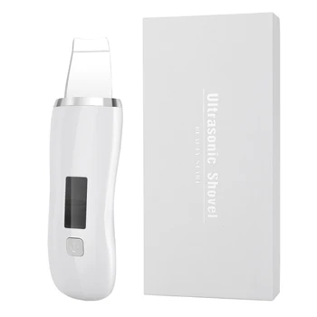 Ultrasonic Skin Scrubber Facial Cleaner Ion Acne Blackhead Remover Peeling Shovel Cleaner Facial Massager Face Lift Machine
Ultrasonic Skin Scrubber Facial Cleaner Ion Acne Blackhead Remover Peeling Shovel Cleaner Facial Massager Face Lift Machine