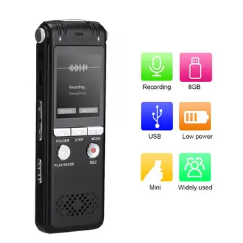 business voice recorder Mini Portable Digital Sound Voice Recorder Noise Reduction MP3 Player for Student Journalist
business voice recorder Mini Portable Digital Sound Voice Recorder Noise Reduction MP3 Player for Student Journalist