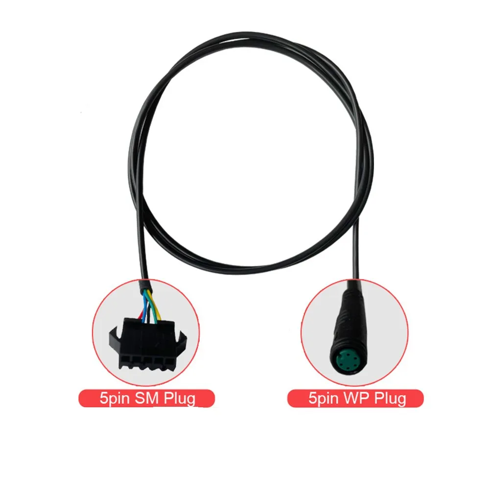 1PC Electric Bicycle Instrument Extension Cable Converter 5pin Waterproof Adapter Cable E-Bike Accessories Part For KT Display
1PC Electric Bicycle Instrument Extension Cable Converter 5pin Waterproof Adapter Cable E-Bike Accessories Part For KT Display