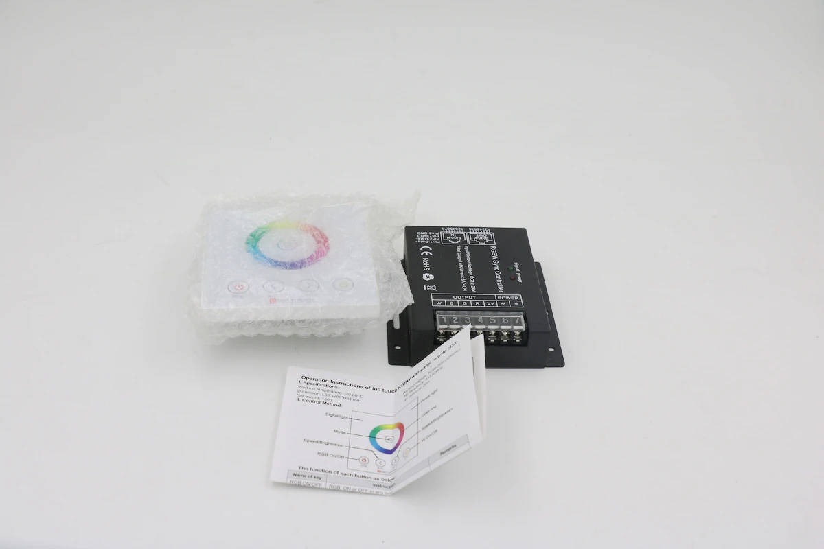 RGBW RF controller KNL-LC-SZ600-WP86-RGBW