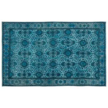Handmade Turquoise Vintage English Carved Area Rug 160x259 Cm-5'3''X8'6''
Handmade Turquoise Vintage English Carved Area Rug 160x259 Cm-5'3''X8'6''