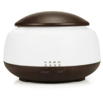 300Ml Ultrasonic Air Humidifier Aroma Essential Oil Diffuser with Wood Grain 7 Color Changing Led Lights for Home
300Ml Ultrasonic Air Humidifier Aroma Essential Oil Diffuser with Wood Grain 7 Color Changing Led Lights for Home
