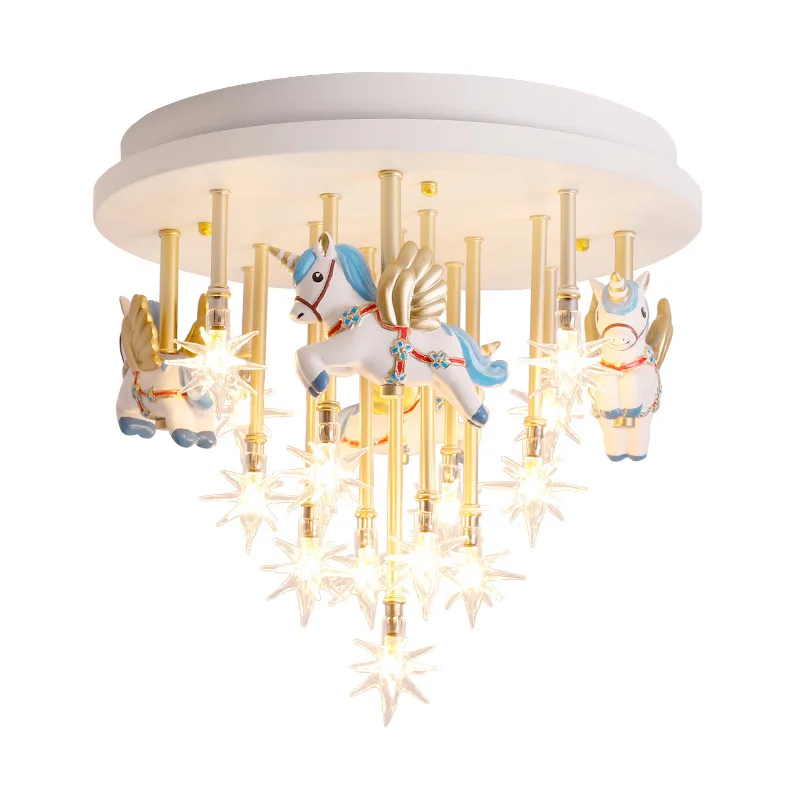 Nordic Simple Public Room Bedroom Stars Warm Pegasus Paper Crane Light Creative Popular Children LED Ceiling Mount Lamp Lighting
Nordic Simple Public Room Bedroom Stars Warm Pegasus Paper Crane Light Creative Popular Children LED Ceiling Mount Lamp Lighting