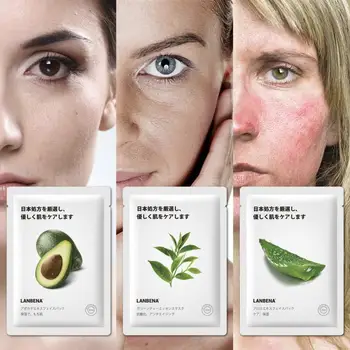 LANBENA Mask Fruit Facial Mask Japan Advanced Formula Whitening Moisturizing Water Locking Plant Extract Fresh Sheet Face TSLM1
LANBENA Mask Fruit Facial Mask Japan Advanced Formula Whitening Moisturizing Water Locking Plant Extract Fresh Sheet Face TSLM1