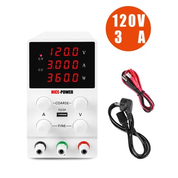 SPS1203 120V 3A Power Supply Adjustable Swhitch Precision 4 Display Bench Laboratory Digital DC Power Source 110V /220V
SPS1203 120V 3A Power Supply Adjustable Swhitch Precision 4 Display Bench Laboratory Digital DC Power Source 110V /220V