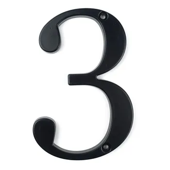 10cm Big Modern House Number Door Home Address Mailbox Numbers for House Number Digital Door Outdoor Sign 4 Inch. #3 Black
10cm Big Modern House Number Door Home Address Mailbox Numbers for House Number Digital Door Outdoor Sign 4 Inch. #3 Black