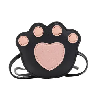 Girls PU Bag Bear Paw Crossbody Shoulder Bags Kids Cartoon Mini Coin Purses Sac A Dos Bolsas Feminina Mujer Sac A Main 2019 New
Girls PU Bag Bear Paw Crossbody Shoulder Bags Kids Cartoon Mini Coin Purses Sac A Dos Bolsas Feminina Mujer Sac A Main 2019 New