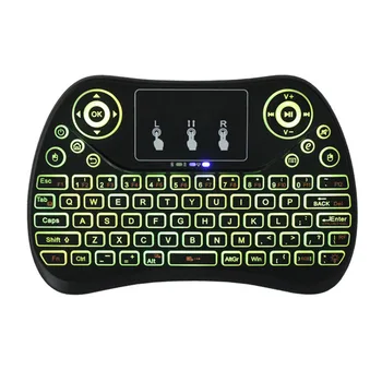 NEW Mini 2.4ghz Backlit Wireless Keyboard Spanish/Russian Air Mouse With Touch-Pad Remote Control 77-key For Android TV Box
NEW Mini 2.4ghz Backlit Wireless Keyboard Spanish/Russian Air Mouse With Touch-Pad Remote Control 77-key For Android TV Box