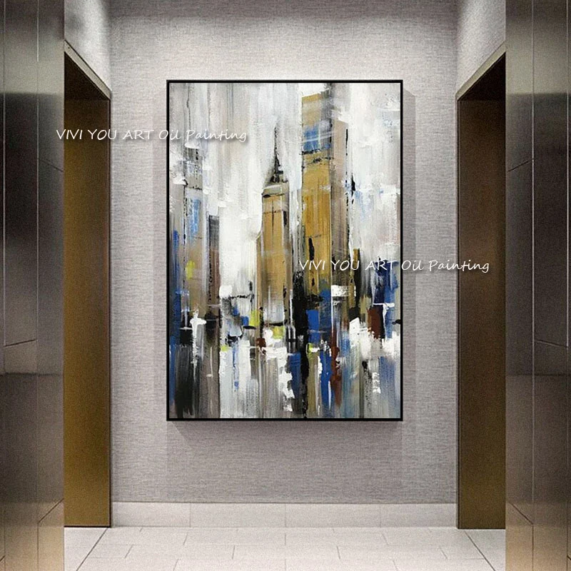 The 100%Handmade Building Street Oil Paintings On Canvas Palette Wall Art Picture For Living Room Office Decor Busy City View
The 100%Handmade Building Street Oil Paintings On Canvas Palette Wall Art Picture For Living Room Office Decor Busy City View