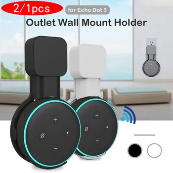 2/1pcs for Amazon Alexa Echo Dot 3rd Generation US Plug Outlet Wall Mount Hanger Holder Stand Space Saving Bracket Accessories
2/1pcs for Amazon Alexa Echo Dot 3rd Generation US Plug Outlet Wall Mount Hanger Holder Stand Space Saving Bracket Accessories