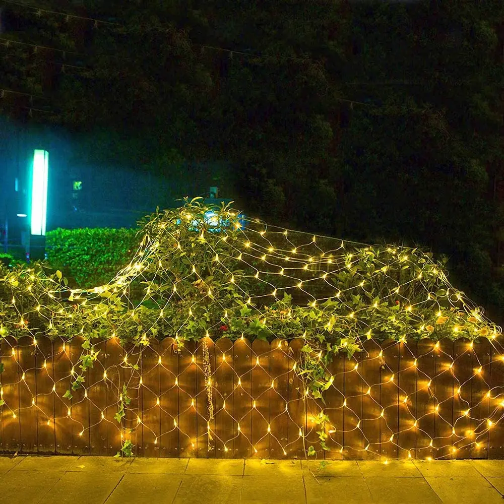 LED String Lights Net Mesh Lights 2x3M 4x6M Warm White Curtain Fairy Lights with 8 Modes Controller for Party Outdoor Wall Decor
LED String Lights Net Mesh Lights 2x3M 4x6M Warm White Curtain Fairy Lights with 8 Modes Controller for Party Outdoor Wall Decor