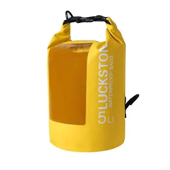 5L Outdoor PVC Waterproof Bag with Window, Rafting River Back Backpack Swimming Bag, Visual Waterproof Bucket Bag
5L Outdoor PVC Waterproof Bag with Window, Rafting River Back Backpack Swimming Bag, Visual Waterproof Bucket Bag