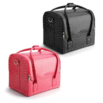 Fashion Portable Leather Makeup Bag Storage Trunk Shaped Cosmetic Bag Mini Make Up Case Zipper Storage Travel Bags
Fashion Portable Leather Makeup Bag Storage Trunk Shaped Cosmetic Bag Mini Make Up Case Zipper Storage Travel Bags