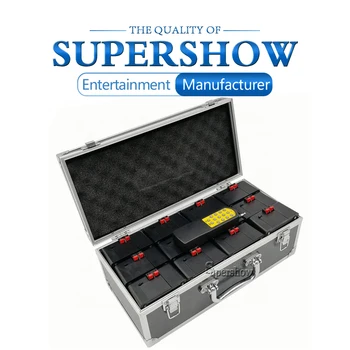 Pyrotechnics Cold Firework Ignition Machine Wireless Remote 12 Cues Receiver Fountain System 1case 12Base Firing Stage Equipment
Pyrotechnics Cold Firework Ignition Machine Wireless Remote 12 Cues Receiver Fountain System 1case 12Base Firing Stage Equipment