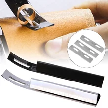Hand Tool Sewing Stitching Leather Skiver Safety Beveler with 3 Replacement Blades
Hand Tool Sewing Stitching Leather Skiver Safety Beveler with 3 Replacement Blades