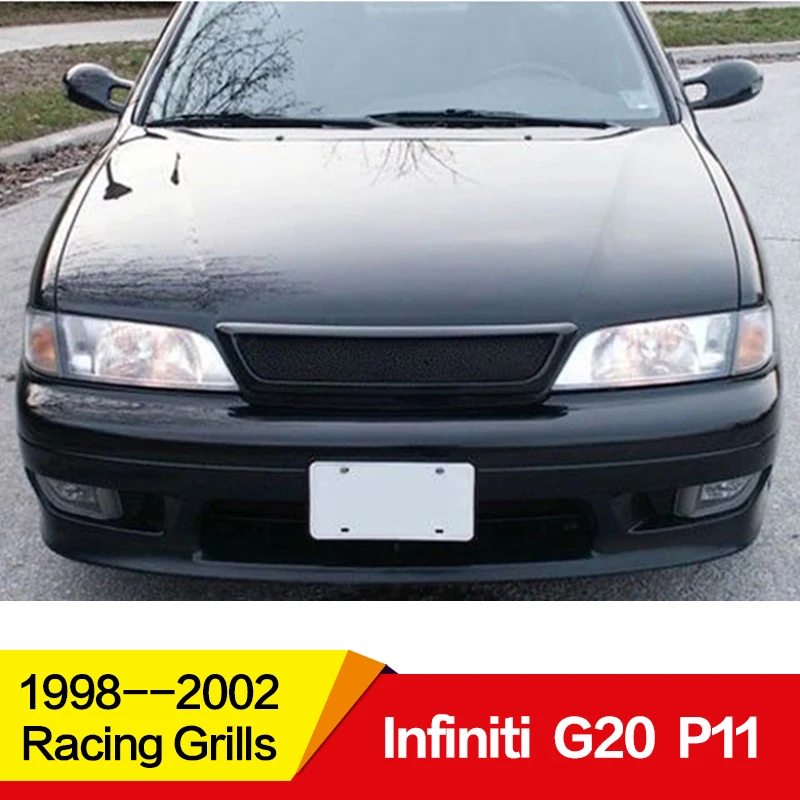 Use for Infiniti G20 p11 Racing Grills 1998 1999 2000 2001 2002 Year Refitt Front Center Racing Grille Cover Accessories
Use for Infiniti G20 p11 Racing Grills 1998 1999 2000 2001 2002 Year Refitt Front Center Racing Grille Cover Accessories