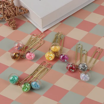 Domikee Cute Creative Sequins Metal Office School Paper Clips Bookmark Fine Student Memo Clips Set Stationery Supplies
Domikee Cute Creative Sequins Metal Office School Paper Clips Bookmark Fine Student Memo Clips Set Stationery Supplies