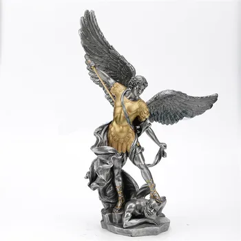 BIBLE WARRIOR ANGEL SAINT MICHAEL COLOPHONY CRAFTS FIGURES STATUE CREATIVE LIVING ROOM TV CABINET ART DECOR FIGURINES X3915
BIBLE WARRIOR ANGEL SAINT MICHAEL COLOPHONY CRAFTS FIGURES STATUE CREATIVE LIVING ROOM TV CABINET ART DECOR FIGURINES X3915