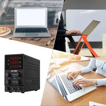 4Digits Switch Lab Dc Power Supply Adjustable Digital Display Laboratory Practical Power Source 30V 10A
4Digits Switch Lab Dc Power Supply Adjustable Digital Display Laboratory Practical Power Source 30V 10A