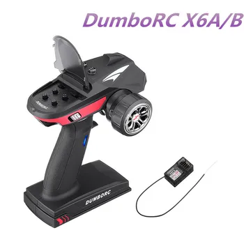 DumboRC X6A/B w/ X6FG Receiver 2.4G 6CH Transmitter for MN-90 RC Car Boat Tank Model Toys Vehicles DIY Spare Parts Accessories
DumboRC X6A/B w/ X6FG Receiver 2.4G 6CH Transmitter for MN-90 RC Car Boat Tank Model Toys Vehicles DIY Spare Parts Accessories