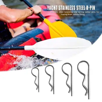 Hot Sale Retaining Clips Delicate Design 10x Marine R Retaining Clip Stainless Steel Cotter Pin for Rowing Sailing Silver
Hot Sale Retaining Clips Delicate Design 10x Marine R Retaining Clip Stainless Steel Cotter Pin for Rowing Sailing Silver