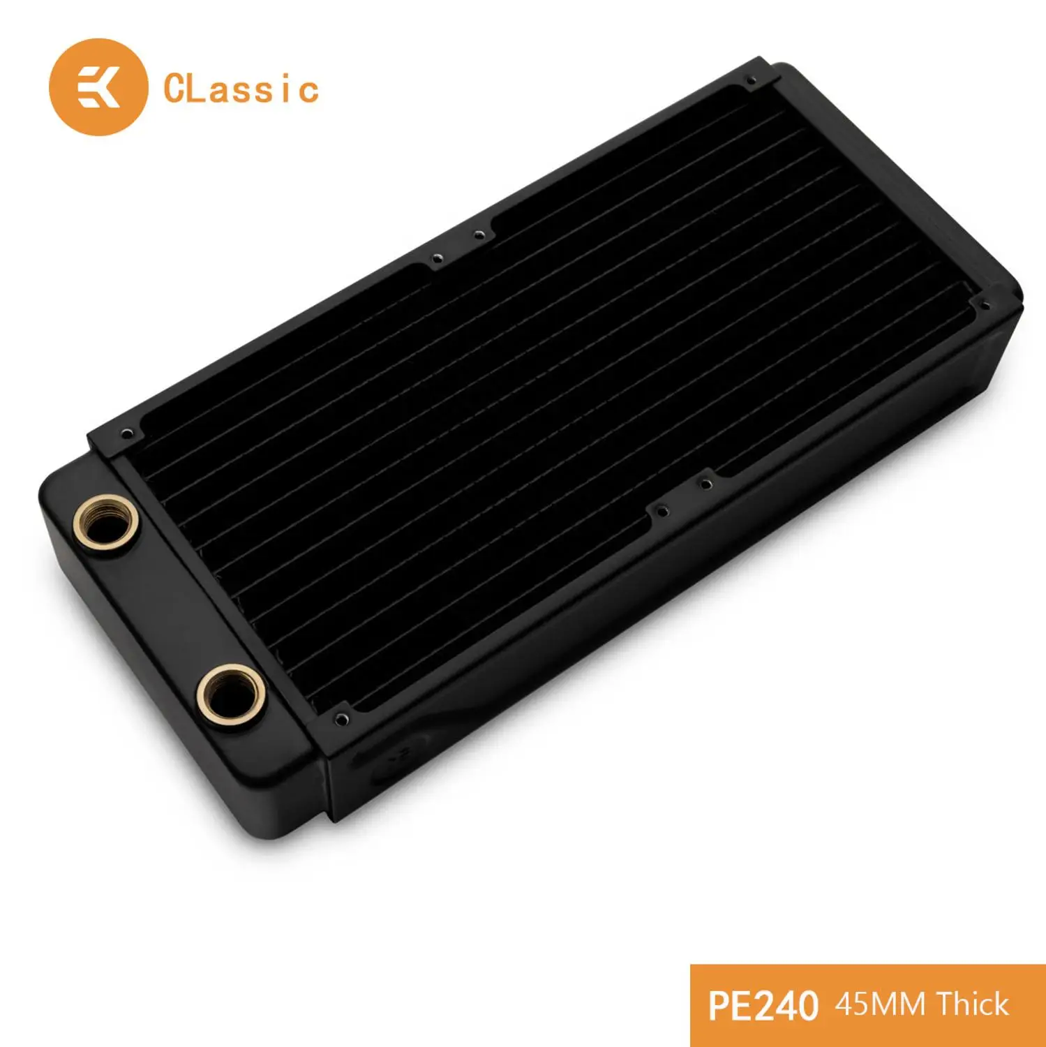 EKWB EK-CoolStream Classic PE 240mm Copper Black Radiator 273 x 120 x 45mm (L x W x H) G1/4 ,Water Cooling Heat Dissipation
EKWB EK-CoolStream Classic PE 240mm Copper Black Radiator 273 x 120 x 45mm (L x W x H) G1/4 ,Water Cooling Heat Dissipation