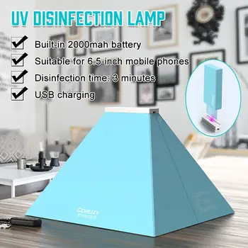 5V Led Light phone mask UV Sterilizer Box Jewelry Cleaner USB uv Sanitizer стерилизатор Disinfection Cabinet Esterilizador
5V Led Light phone mask UV Sterilizer Box Jewelry Cleaner USB uv Sanitizer стерилизатор Disinfection Cabinet Esterilizador