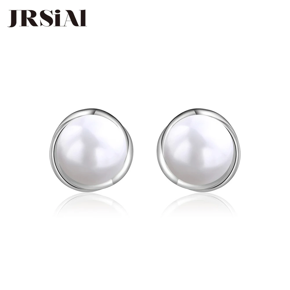 JRSIAL 925 Sterling Silver Jewelry Freshwater Pearl Earrings Small Fresh Woman Bead Earrings Round Korean Jewelry
JRSIAL 925 Sterling Silver Jewelry Freshwater Pearl Earrings Small Fresh Woman Bead Earrings Round Korean Jewelry