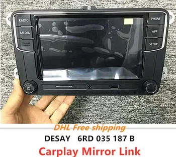 Desay RCD330 Car Radio Carplay Mirror Link RCD340 Plus 6RD 035 187B For VW Polo Golf Passat MK5 MK6 B6 B7 Tiguan Eos Bettle T5
Desay RCD330 Car Radio Carplay Mirror Link RCD340 Plus 6RD 035 187B For VW Polo Golf Passat MK5 MK6 B6 B7 Tiguan Eos Bettle T5